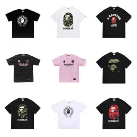 Bape x Chrome Herzen Tee-0391  