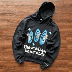 BRDKEN Lettering Schaumstoffdruck Casual Hoodie(14 Styles)-2140  