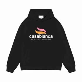 casablanca Frühjahr und Herbst reine Baumwolle Hooded Sweatshirt für Männer und Frauen(39 Styles)-21  