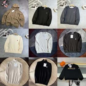 Moncler verdickt lange Ärmel gestickt Sweatshirt-2241  