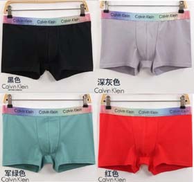 Calvin Klein CK Herren Mode Solid Color Hosen Boxer Hosen Unterwäsche 3PCS-2401  