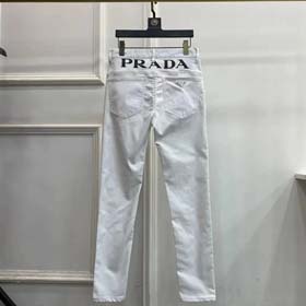 Prada High-Waist Frühjahr und Sommer Herren Jeans schlanke Stretch Skinny Hose (17 Stile)-2476  