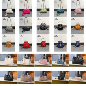 Louis Vuitton LV Miu Miu Rucksack geflochtene Abendtasche Kette Kupplung Crossbody Schultertasche Fr  