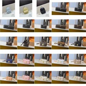 Louis Vuitton LV Chanel süße Mode Plaid Rucksack Kette Schultertasche-2640  