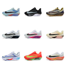 Nike Zoom Fly 6 Komfortable und vielseitige rutschfeste Unterstützung Rebound Low-Top Laufschuhe-267  