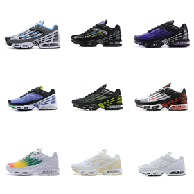 Nike Air Max Plus 3 verschleißfeste und rutschfeste Low-Top Laufschuhe-2701  