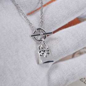 Hermes Mini Tasche Halskette-3568  