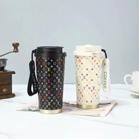 Louis Vuitton LV Licht Luxus High-End große Kapazität isolierte Kaffeetasse-2730  
