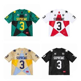 Supreme Fußball Fußball kurzärmeliges T-Shirt-2842  