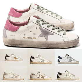 Golden Goose Leder Low-Top Spitze-up Mode Sneakers alte Version (19 Styles)-2913  