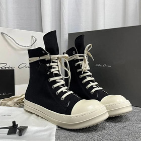 RICK OWENS/RO Runde Zehe Spitze-up leichte High-Top Sneakers (9 Stile)-2957  
