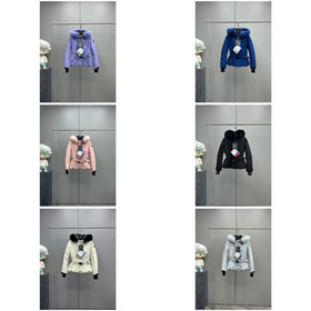 MONCLER GENIUS Montgetech Serie abnehmbarer Gürtel kurze schlanke lange Ärmel Daunenjacke-4276  